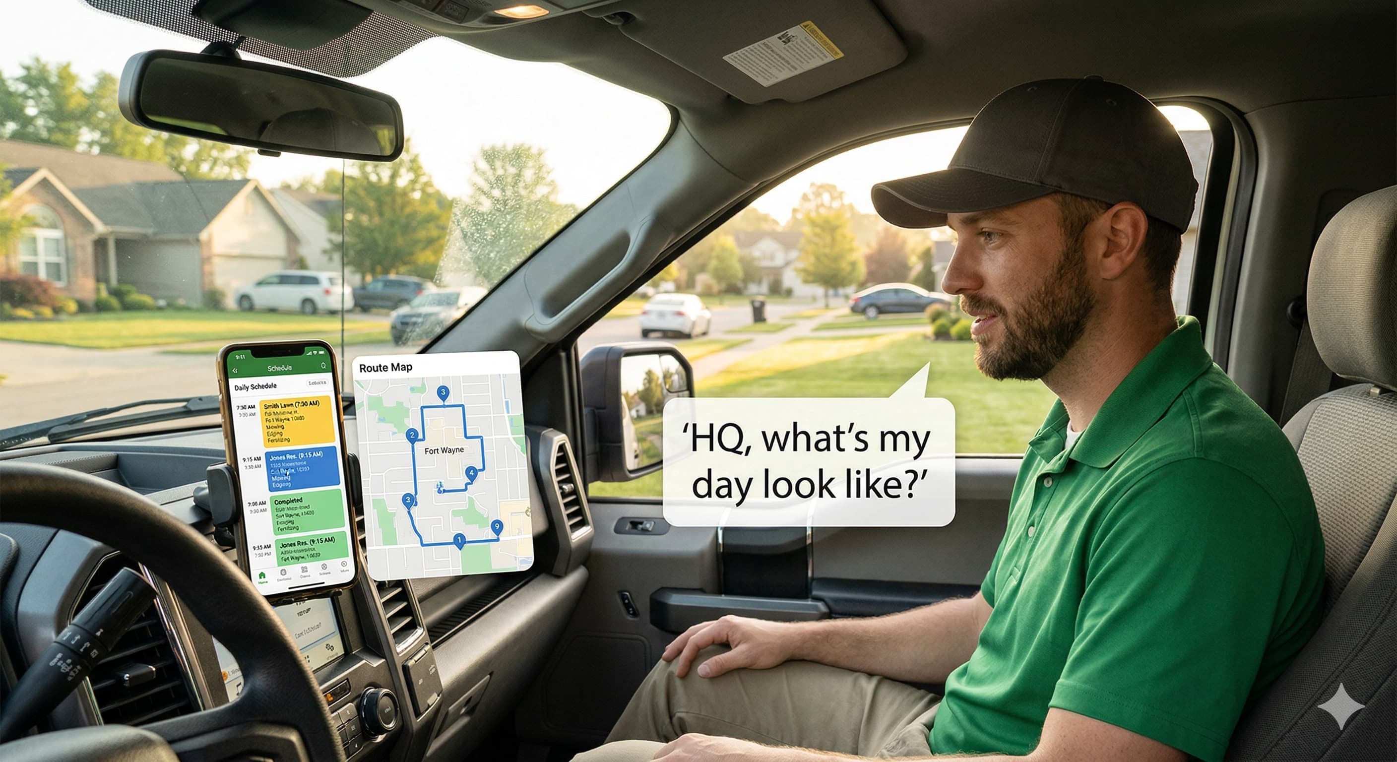 Ask HQ what your day looks like