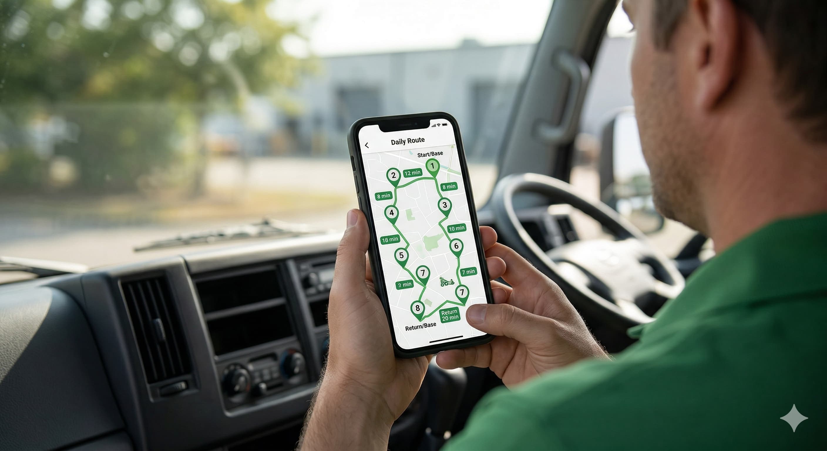 See your optimized route with every stop