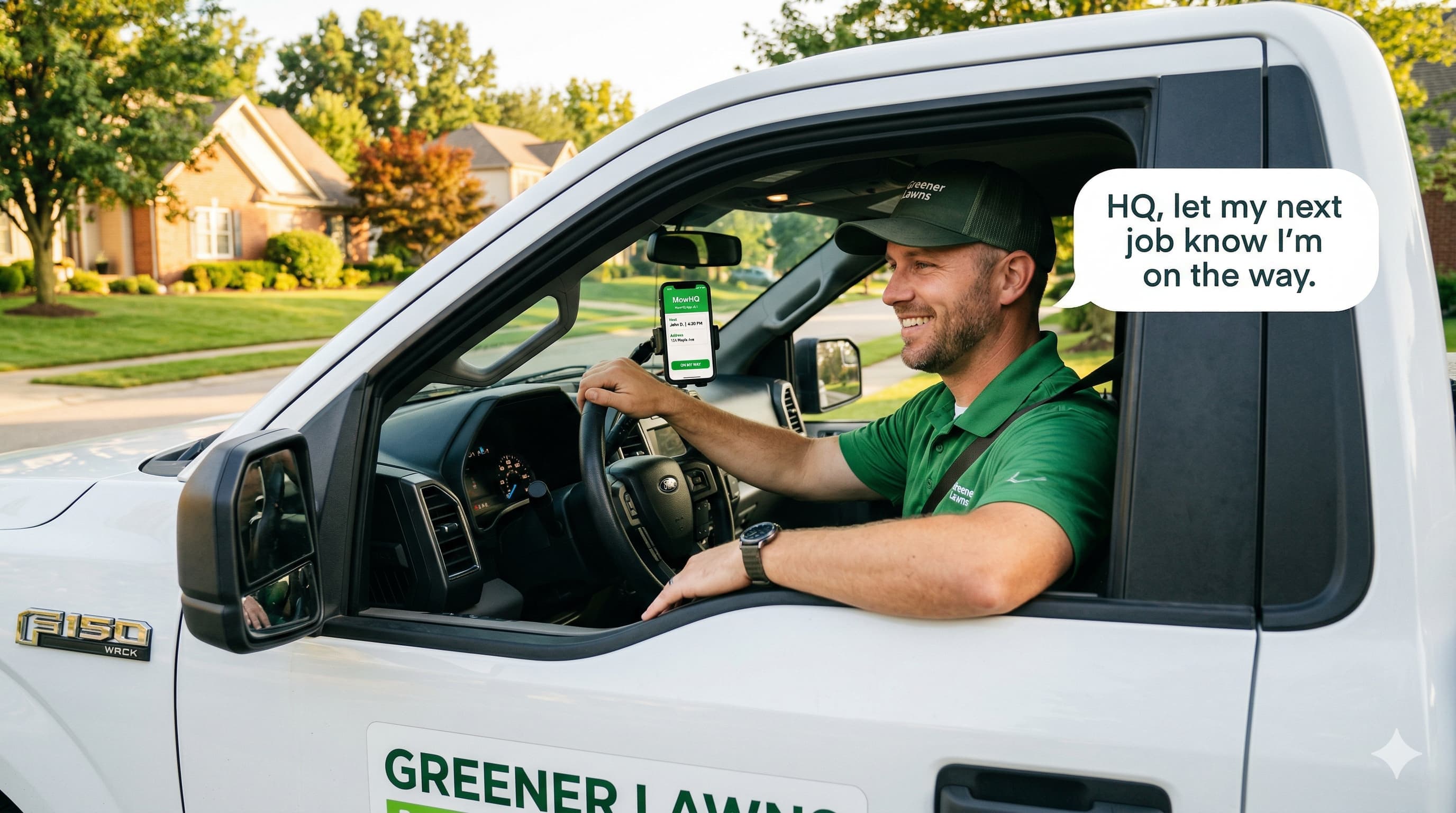 Tell HQ to notify your next customer