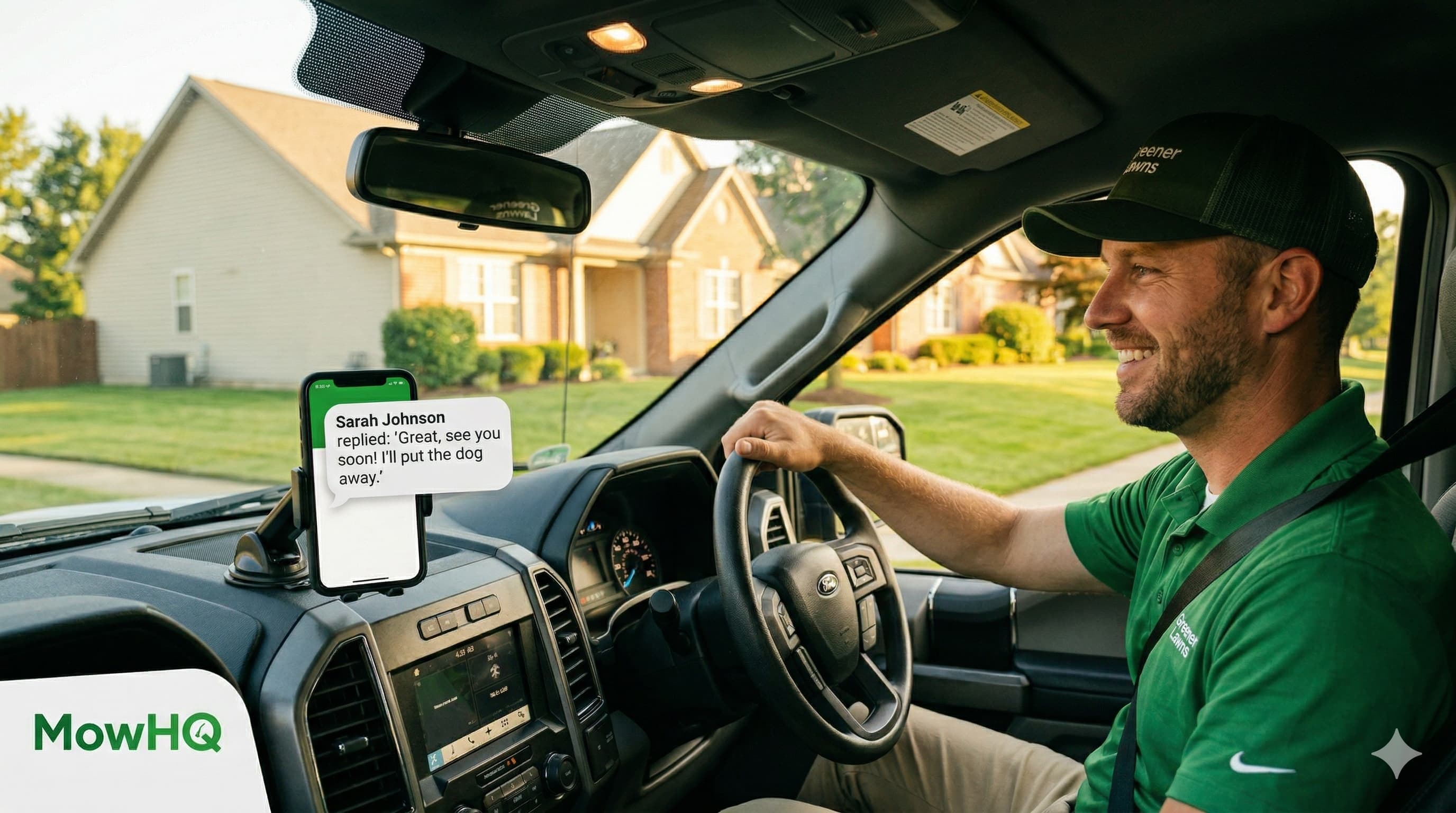 You see their reply right in MowHQ